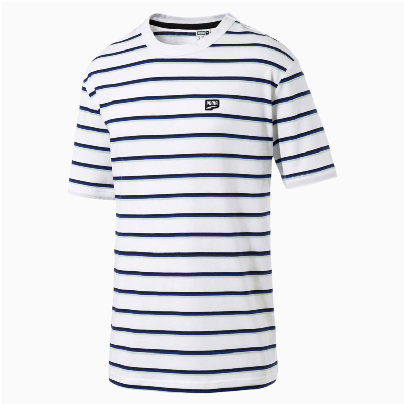 BAJU SNEAKERS PUMA Downtown Stripes Tee